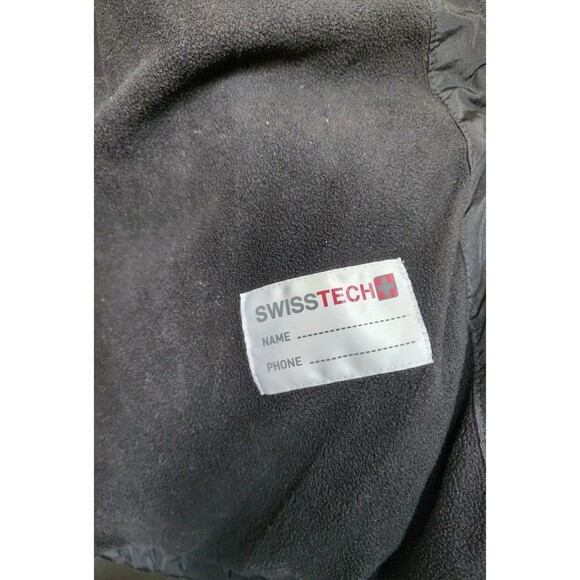 Swiss Tech Youth Unisex L 10/12 Plus Puffer Jacket Performance Gear Peak Black - Picture 5 of 8